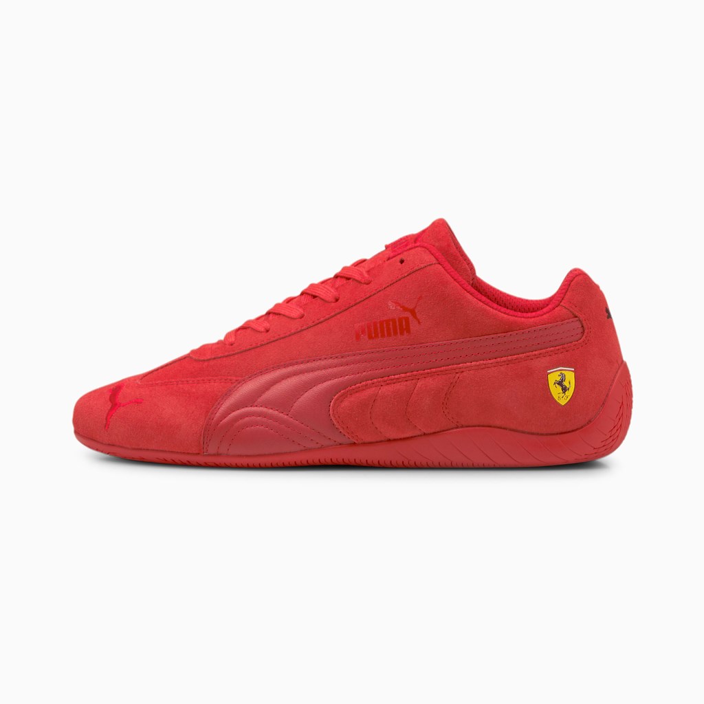 Puma Scuderia Ferrari Speedcat Racing Sko Dame Rosso Corsa / Rosso Corsa | 280694ROK