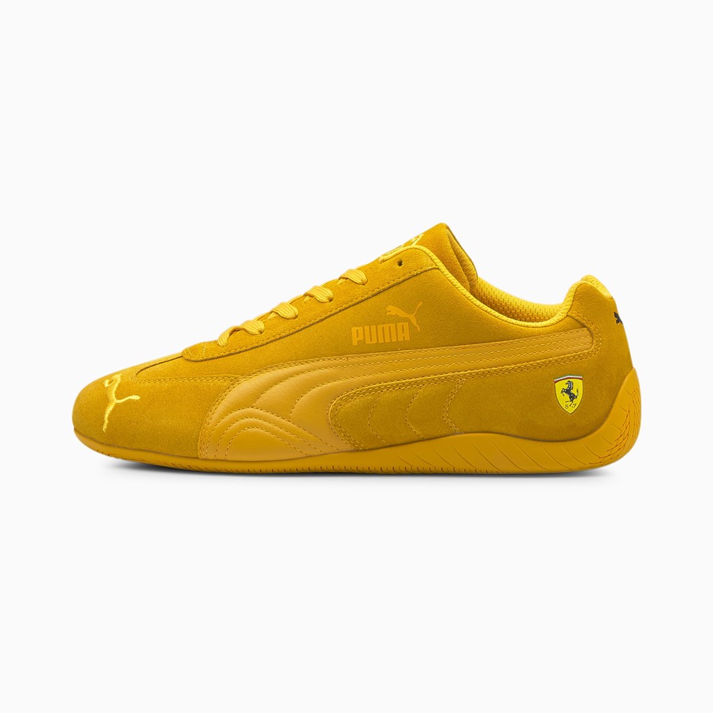 Puma Scuderia Ferrari Speedcat Racing Sko Herre Saffron / Saffron / Saffron | 543198WGQ