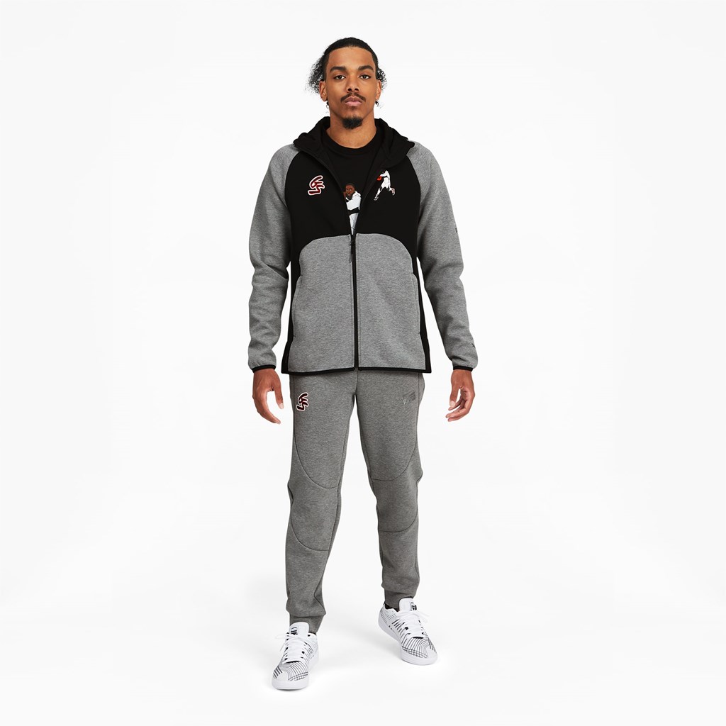 Puma Shammgod Dime Bukser Herre Medium Gray Heather | 682439HEG