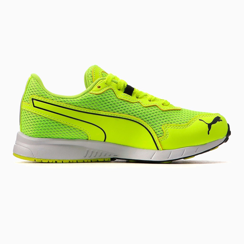 Puma Speed Monster JR Sneakers Drenge Gul Sort | 160374CDM