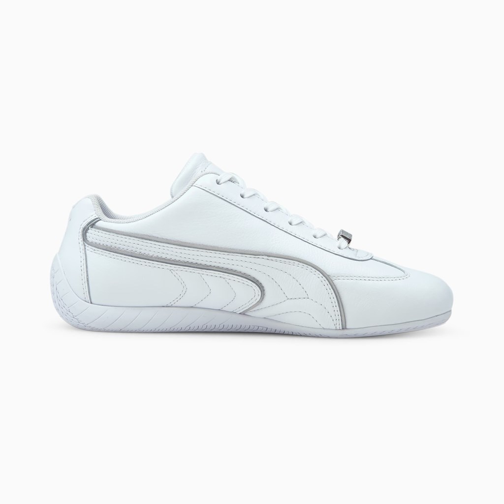 Puma Speedcat LS Metallic Racing Sko Dame Hvide Sølv | 574306QTZ