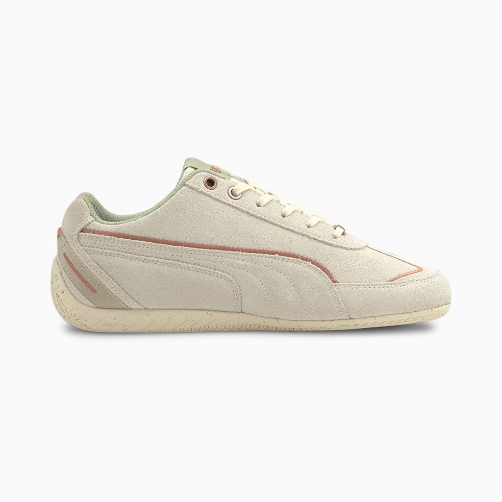 Puma Speedcat Metallic Remix Sneakers Dame Hvide Kobber | ZA0375618