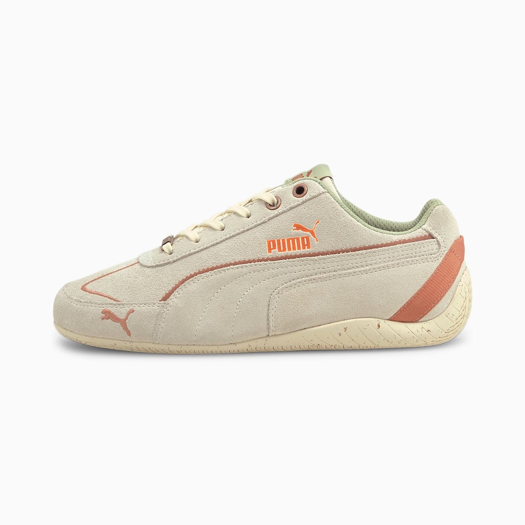 Puma Speedcat Metallic Remix Sneakers Dame Hvide Kobber | ZA0375618