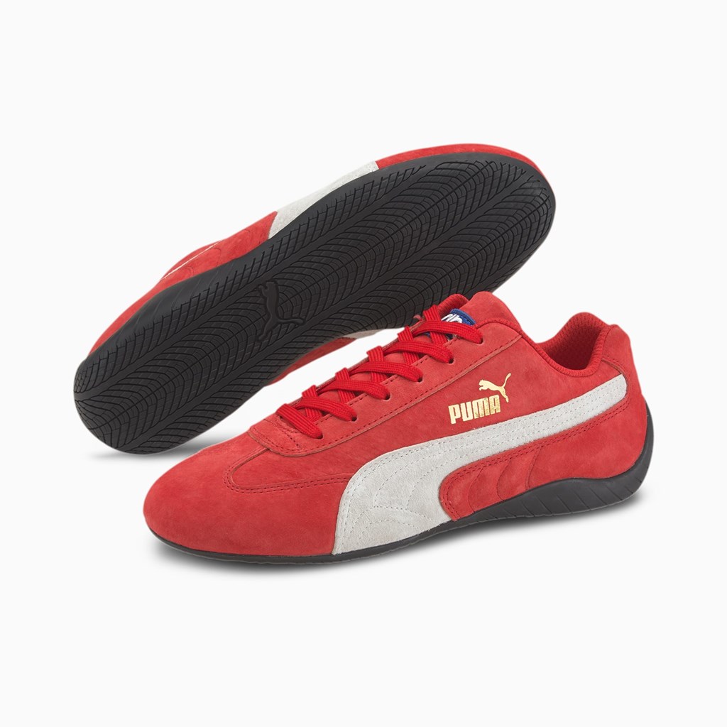 Puma Speedcat OG Sparco Racing Sko Dame Rød Hvide | 470253WXU