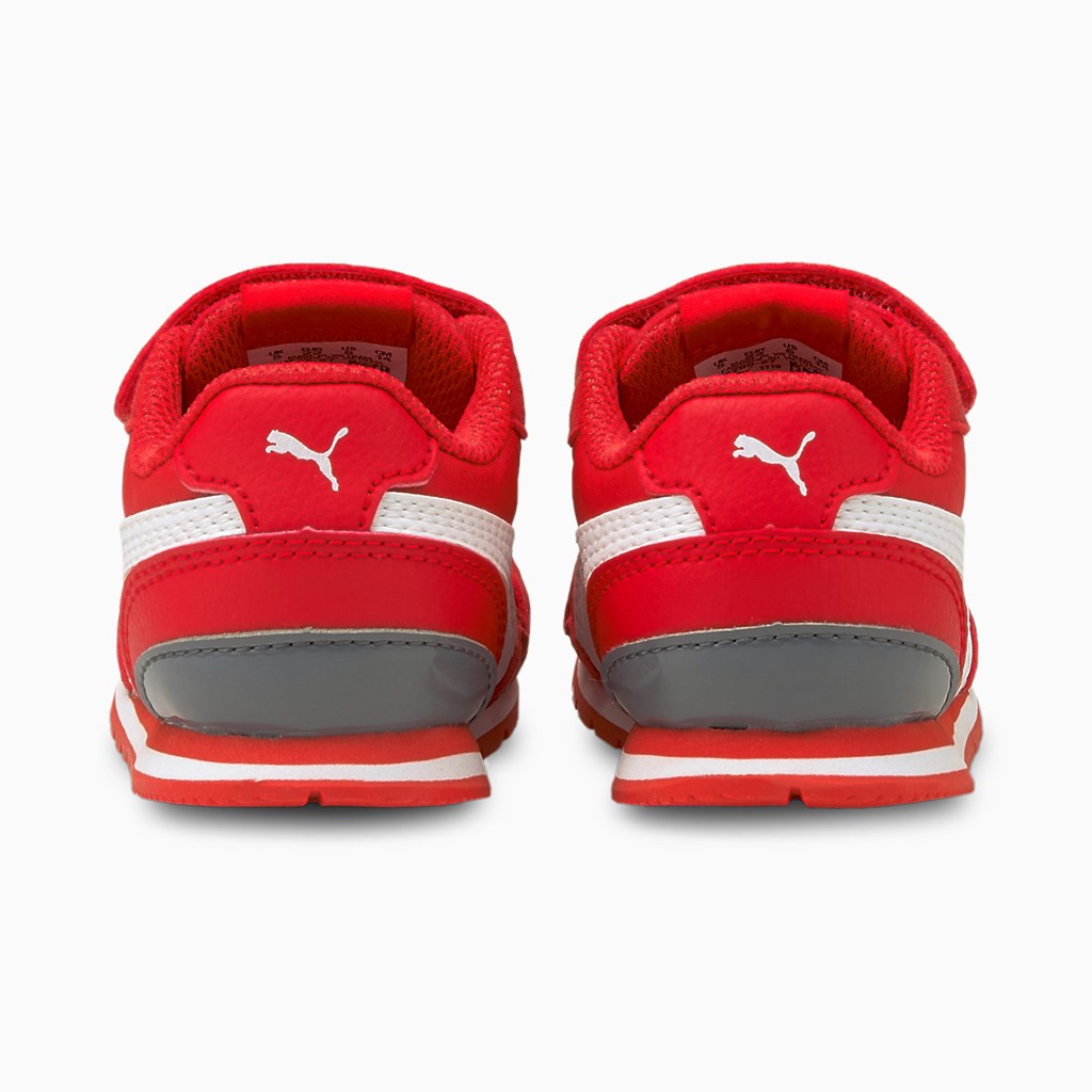 Puma St Runner V2 V Toddler Sneakers Pige Rød Hvide | 248519NYZ