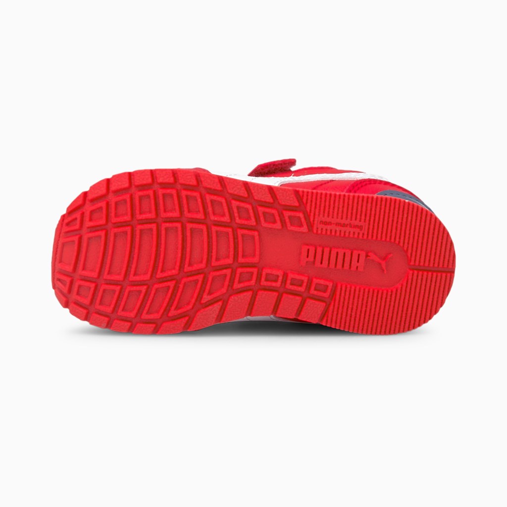 Puma St Runner V2 V Toddler Sneakers Pige Rød Hvide | 248519NYZ