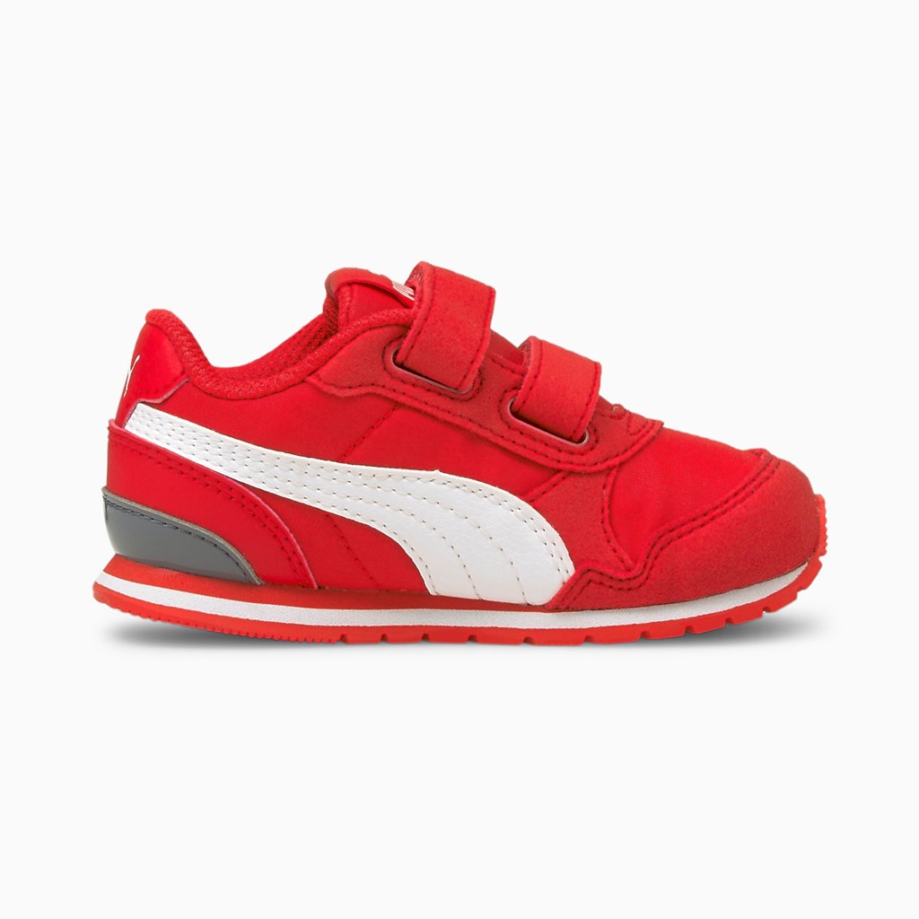 Puma St Runner V2 V Toddler Sneakers Pige Rød Hvide | 248519NYZ