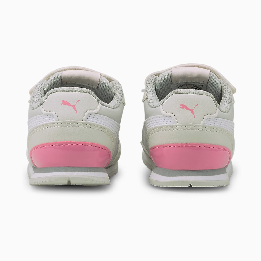 Puma St Runner V2 V Toddler Sneakers Pige Hvide Lyserød | 568723UIG