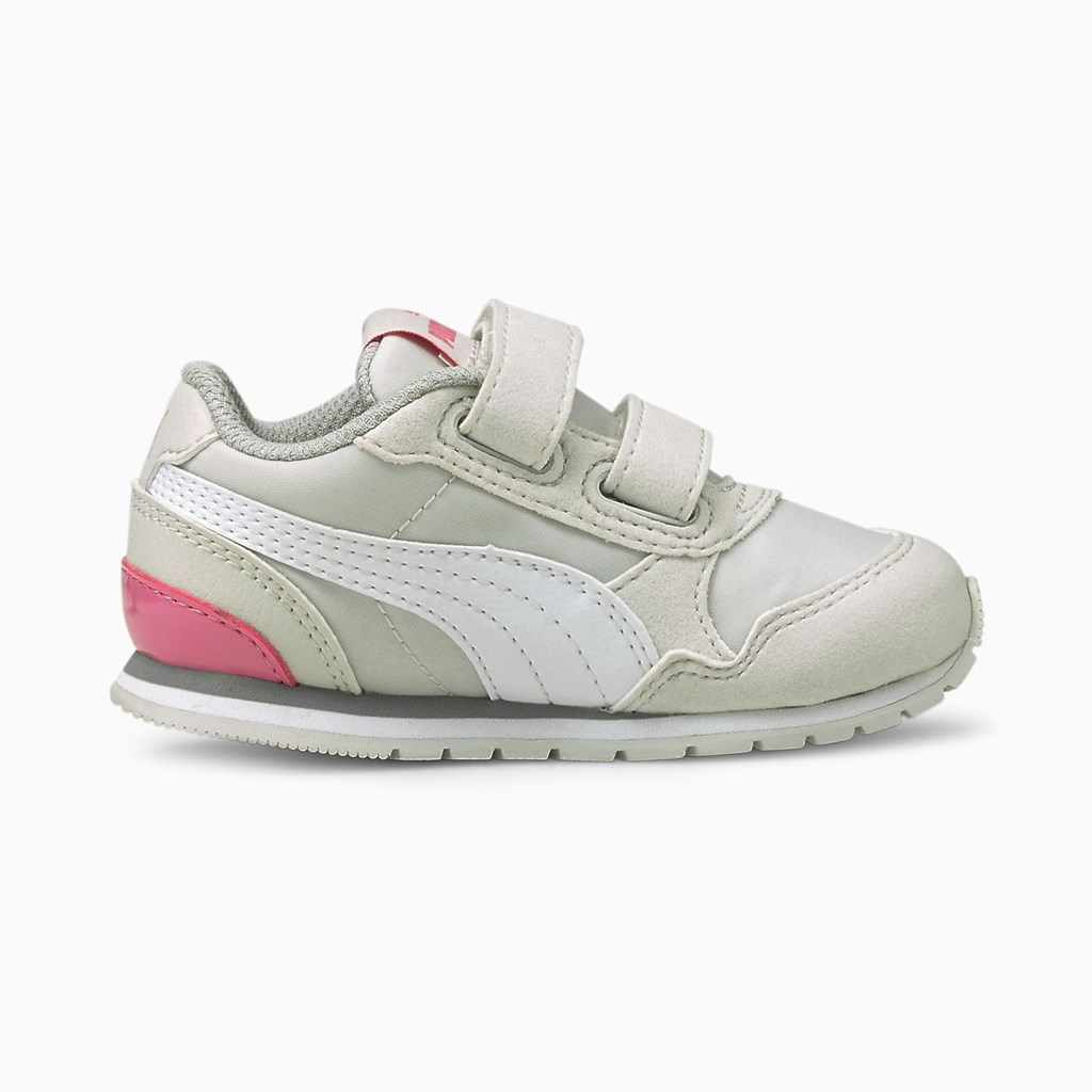 Puma St Runner V2 V Toddler Sneakers Pige Hvide Lyserød | 568723UIG