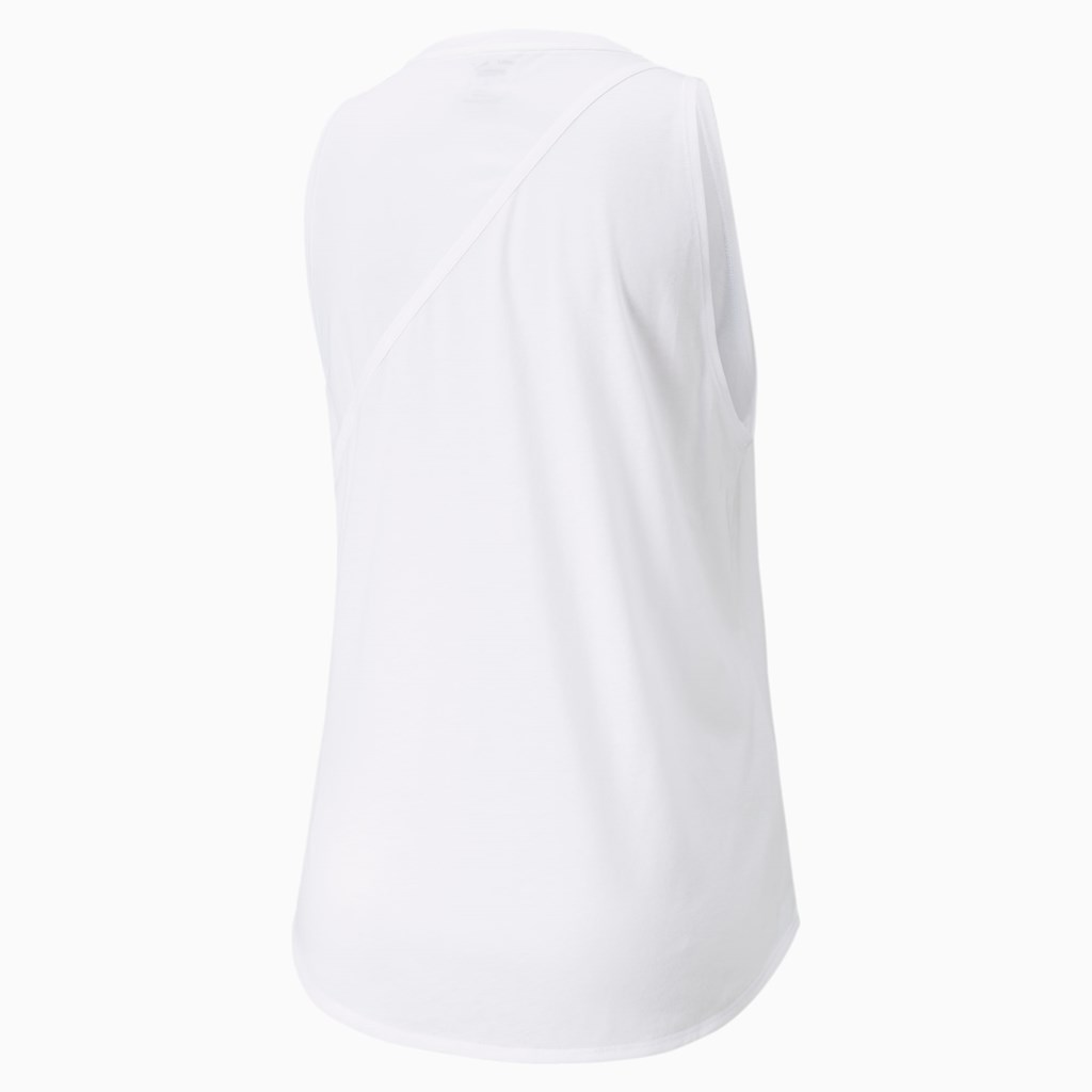 Puma Stardust Crystalline Trænings Tank Tops Dame Hvide | WU5098136