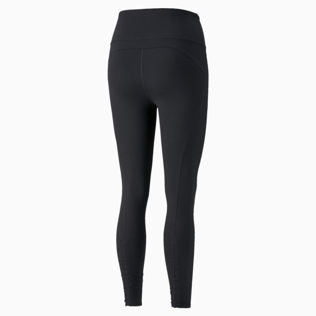 Puma Studio Foundation 7/8 Trænings Leggings Dame Sort | 364521MFH