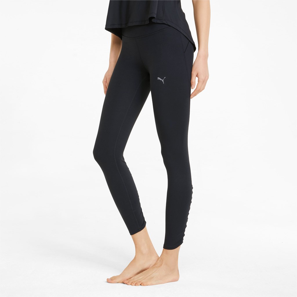 Puma Studio Foundation 7/8 Trænings Leggings Dame Sort | 364521MFH