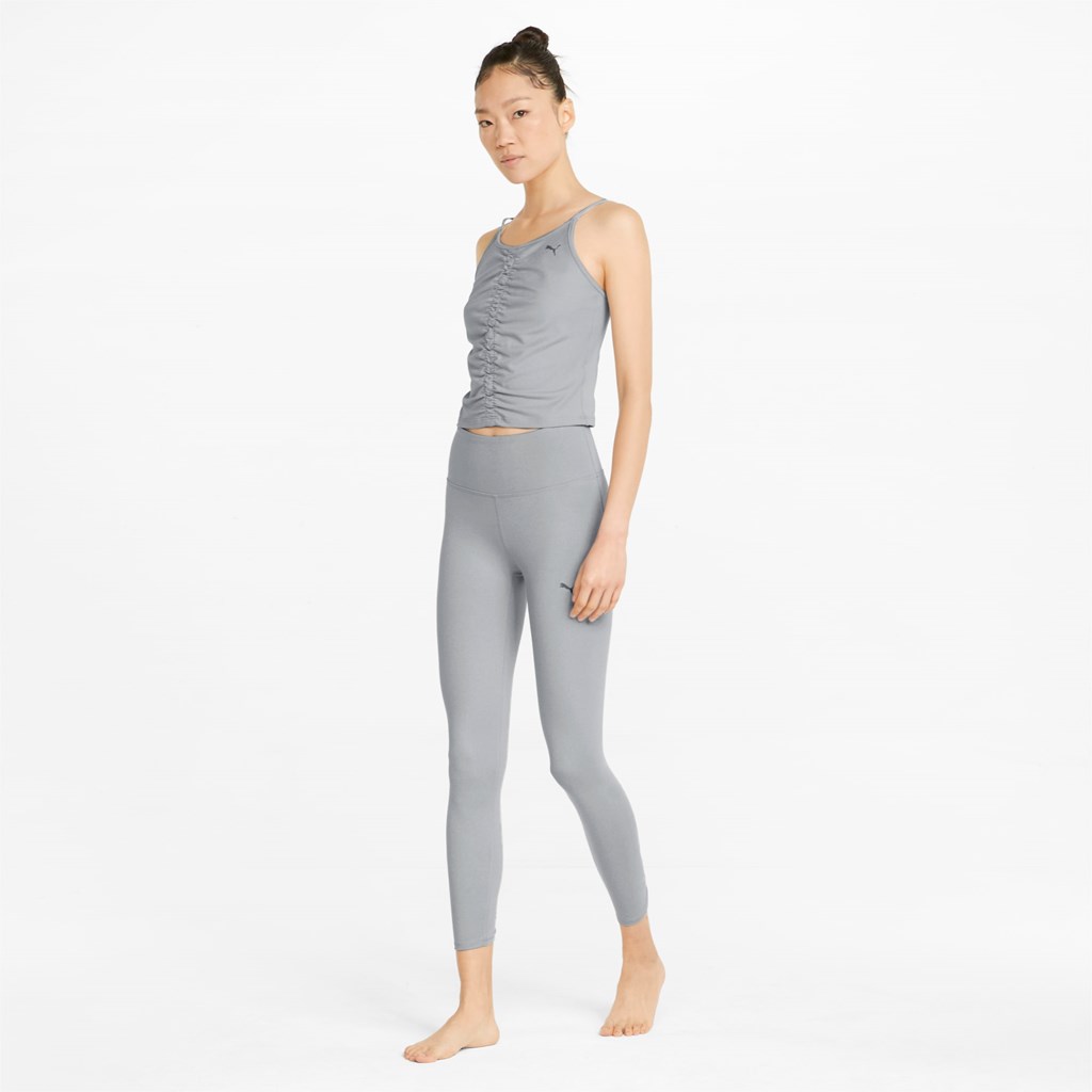 Puma Studio Foundation 7/8 Trænings Leggings Dame Lyse | 541382GOL