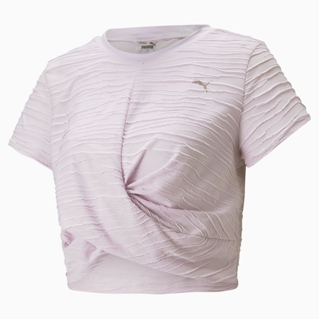 Puma Studio Skimmer Trænings Løbe T-shirt Dame Lavendel | 827369TDX