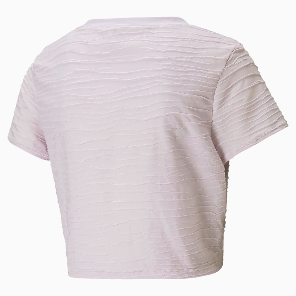 Puma Studio Skimmer Trænings Løbe T-shirt Dame Lavendel | 827369TDX