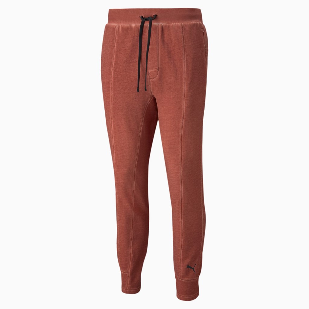 Puma Studio Wash Trænings Joggers Herre Chili Oil | 162538IUW