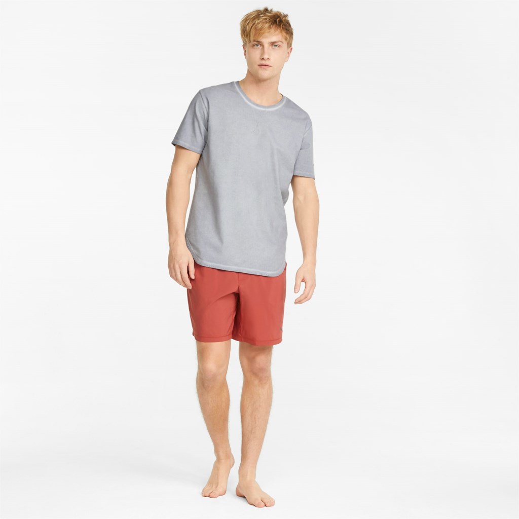 Puma Studio Wash Trænings Løbe T-shirt Herre Harbor Mist | 245891SLK