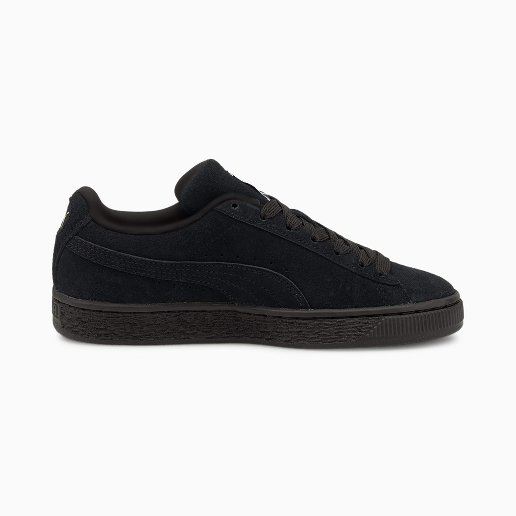 Puma Suede Classic XXI JR Sneakers Drenge Sort Sort | 064928URJ