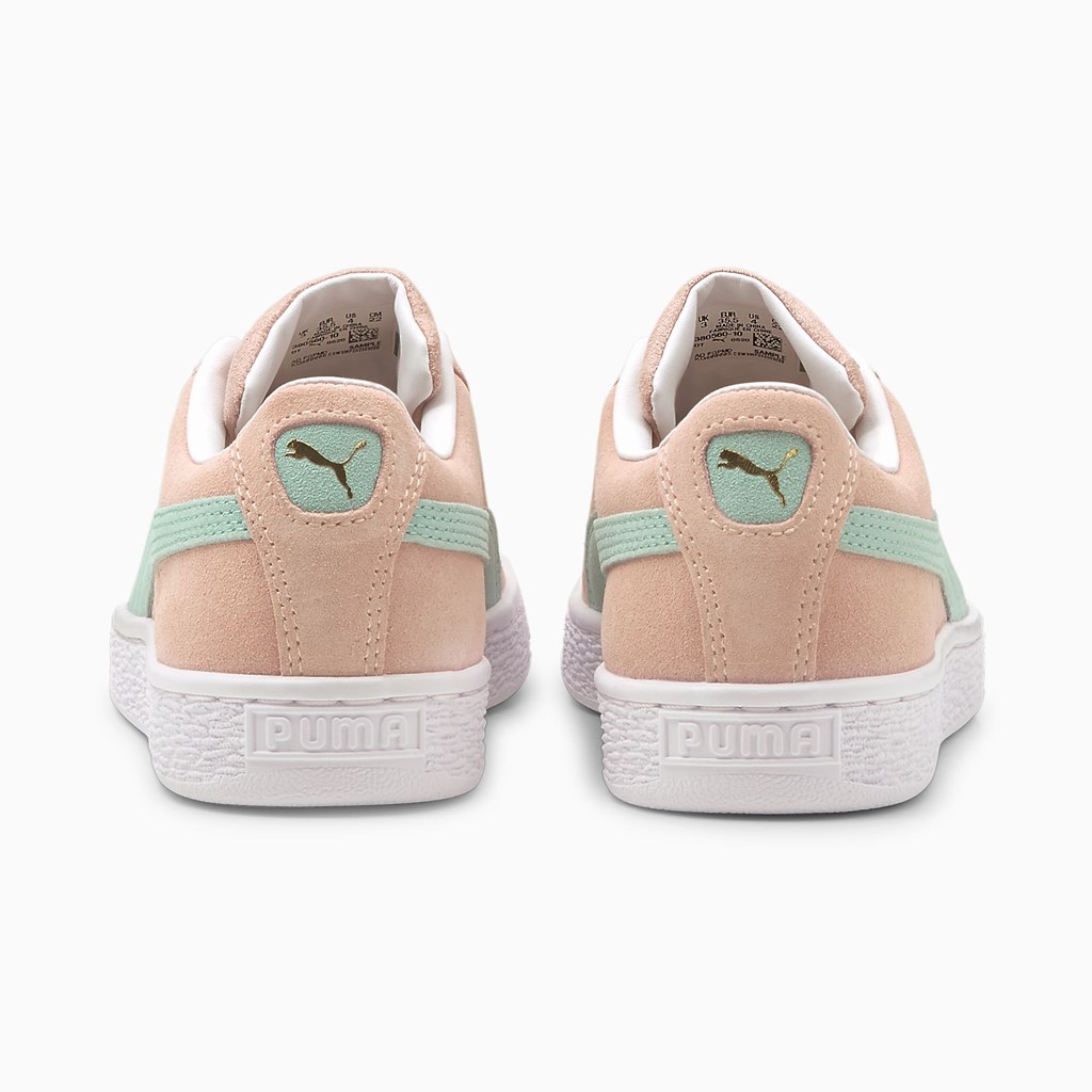 Puma Suede Classic XXI JR Sneakers Drenge Blå | 270589XSF