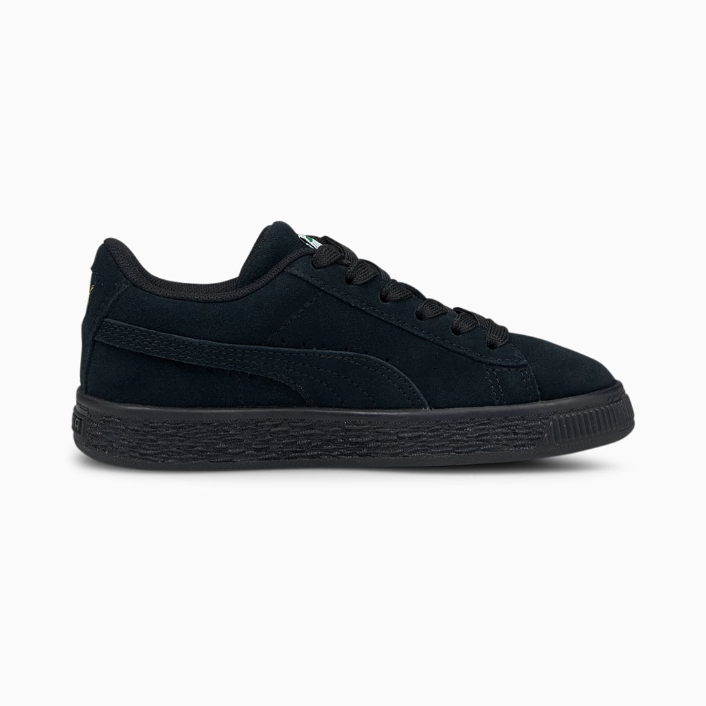 Puma Suede Classic XXI Little Sneakers Drenge Sort Sort | 856234JYF