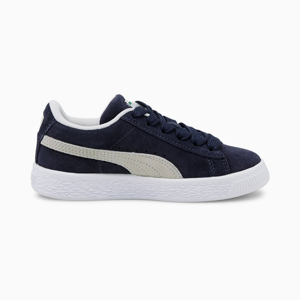 Puma Suede Classic XXI Little Sneakers Pige Hvide | JQ5248976