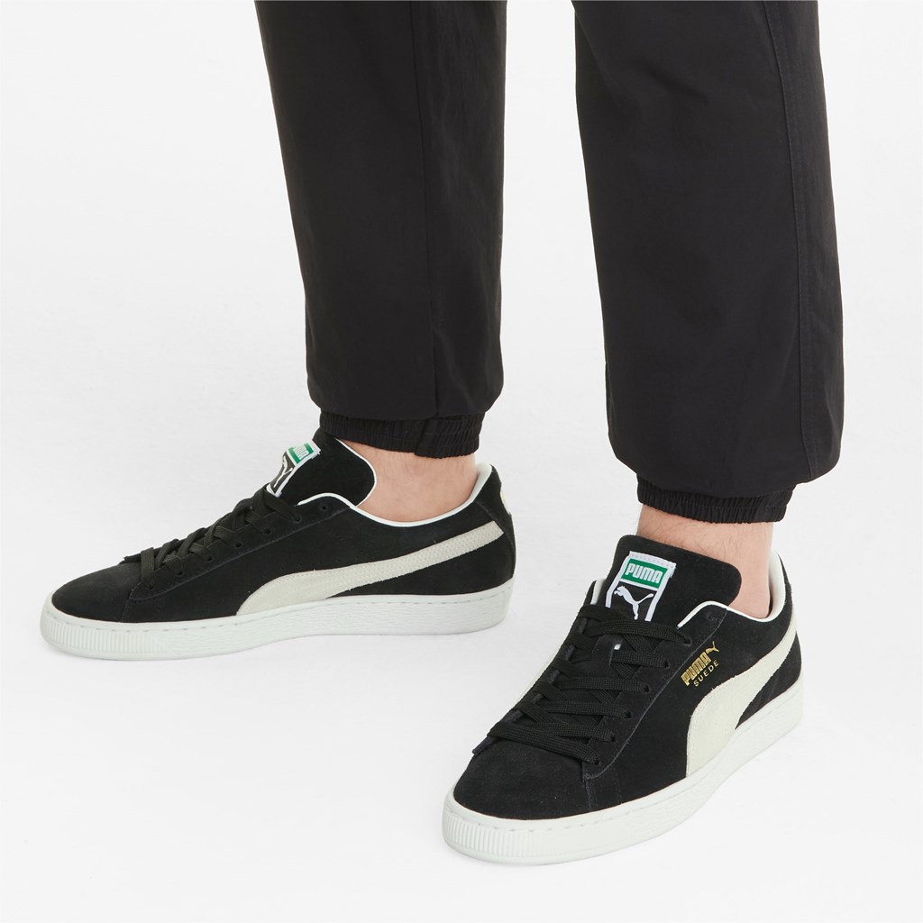 Puma Suede Classic XXI Sneakers Herre Sort Hvide | WE7564102