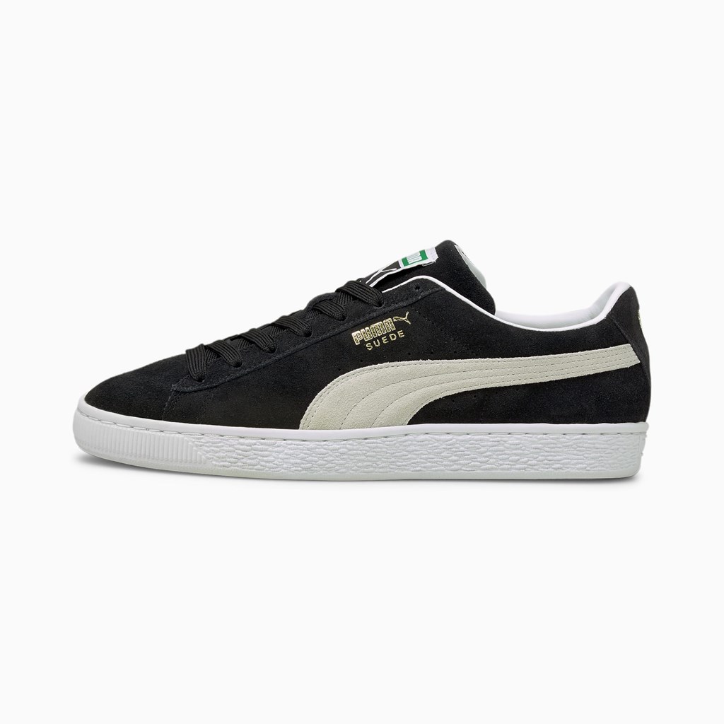 Puma Suede Classic XXI Sneakers Herre Sort Hvide | WE7564102