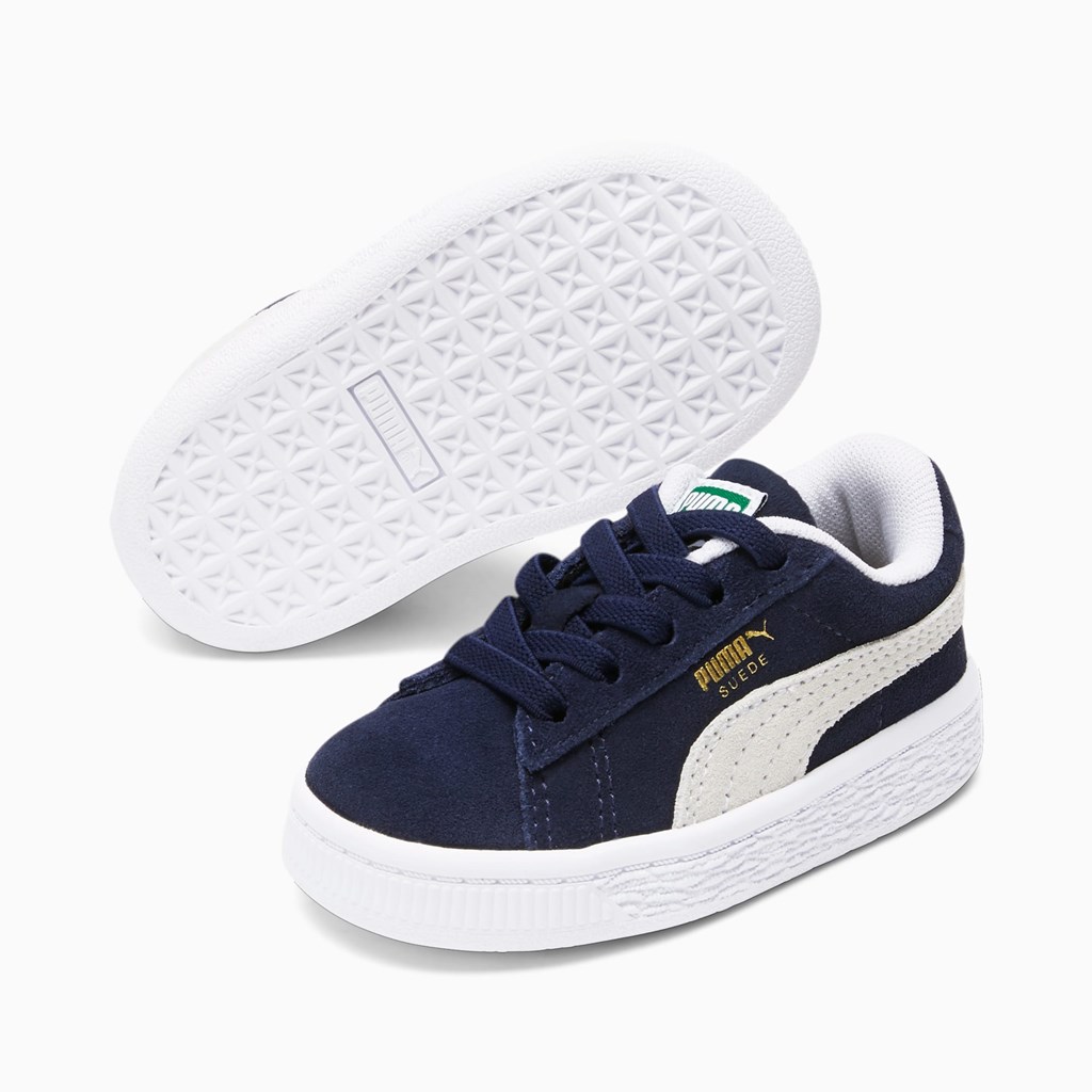 Puma Suede Classic XXI Toddler Sneakers Drenge Hvide | 539601FNX