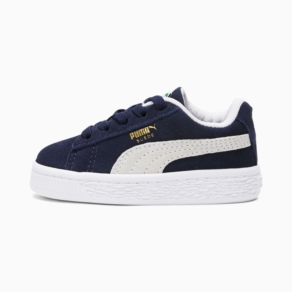 Puma Suede Classic XXI Toddler Sneakers Drenge Hvide | 539601FNX