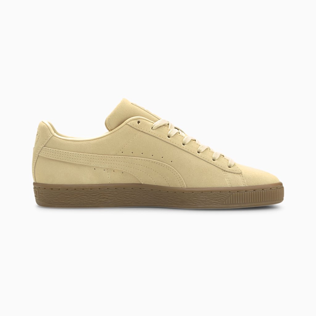 Puma Suede Gum Sneakers Herre Pebble / Gum | PT7459312