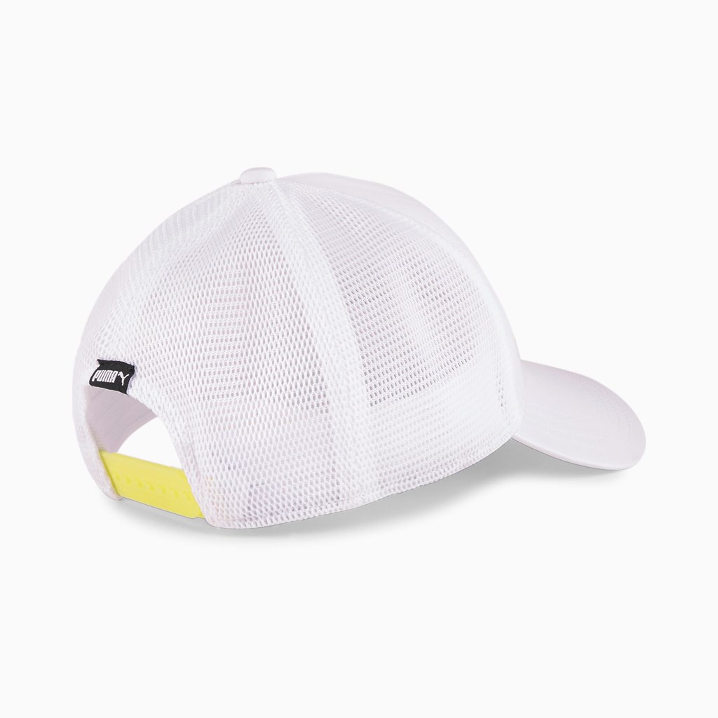 Puma Trucker Hat Dame Hvide | 725836IOJ