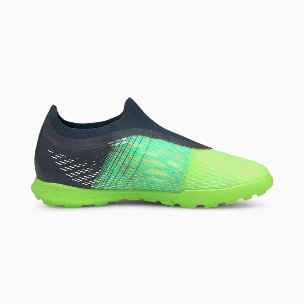 Puma ULTRA 3.3 TT JR Fodboldstøvler Drenge Grøn | UV7536812