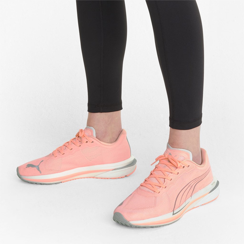 Puma Velocity NITRO Løbesko Dame Sølv | 950671IUK