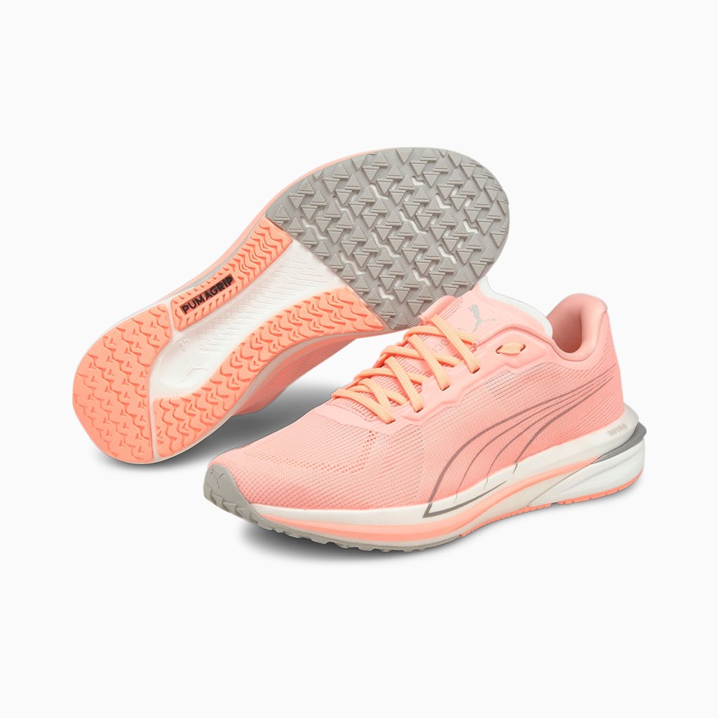 Puma Velocity NITRO Løbesko Dame Sølv | 950671IUK