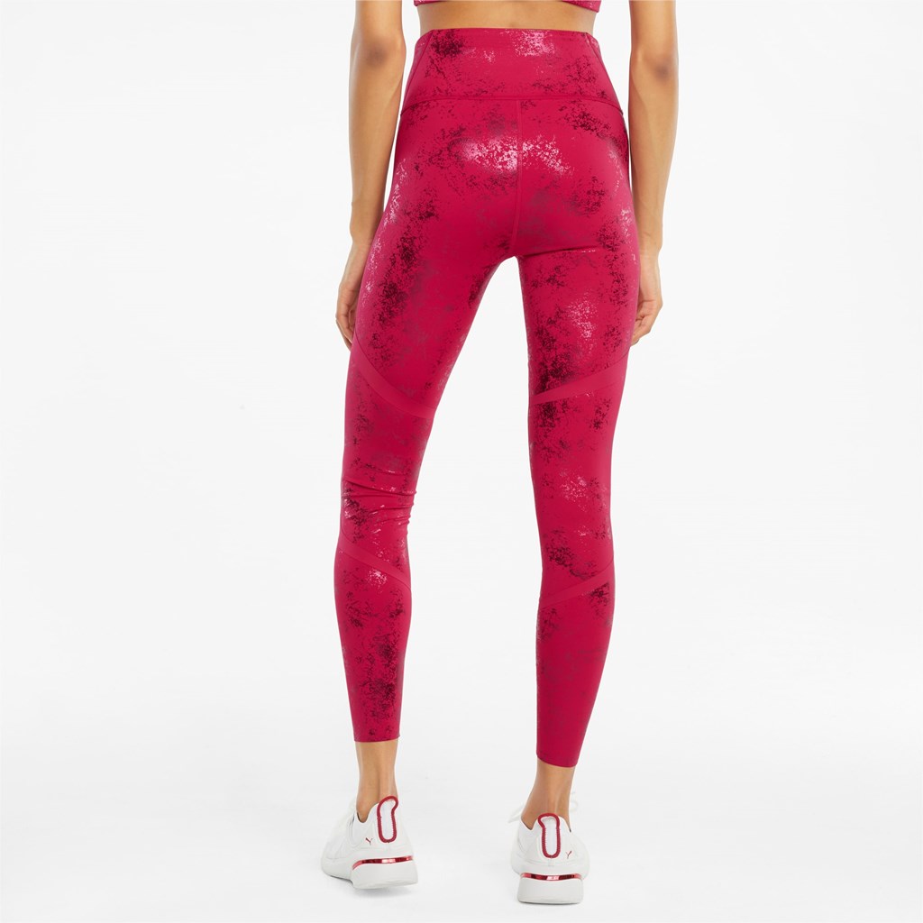 Puma ellaVATE Eversculpt Trænings Leggings Dame Rød | 579143YEL