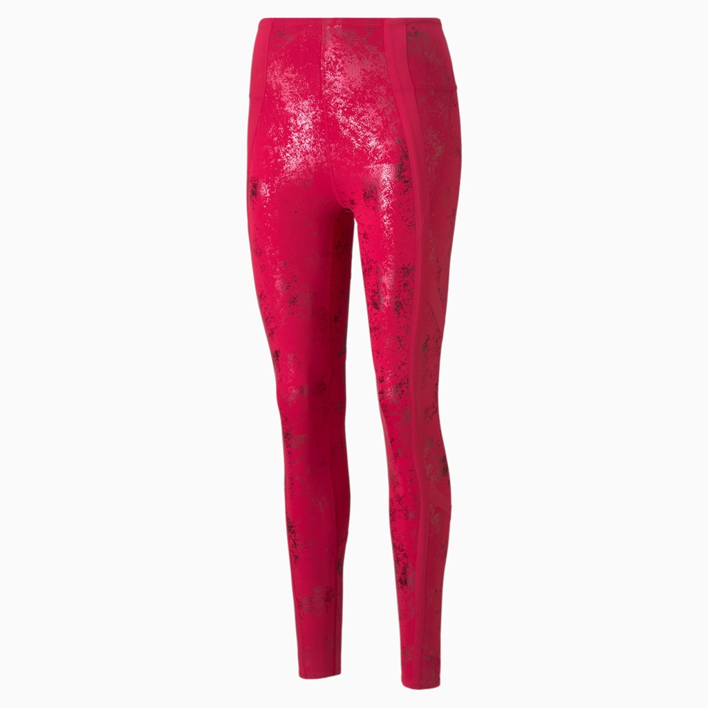 Puma ellaVATE Eversculpt Trænings Leggings Dame Rød | 579143YEL