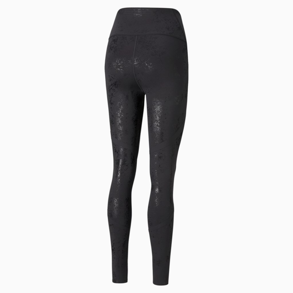 Puma ellaVATE Eversculpt Trænings Leggings Dame Sort | 598106QAU