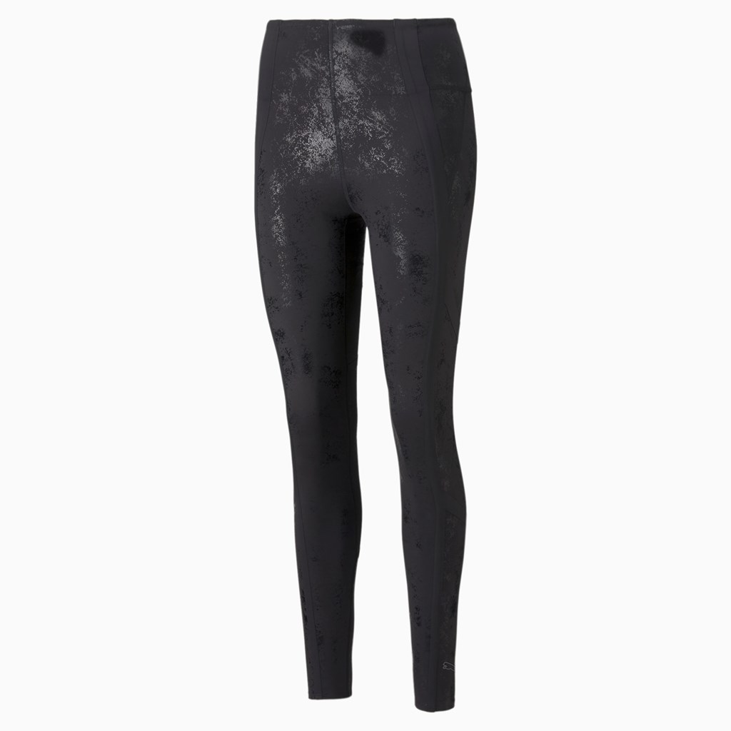 Puma ellaVATE Eversculpt Trænings Leggings Dame Sort | 598106QAU