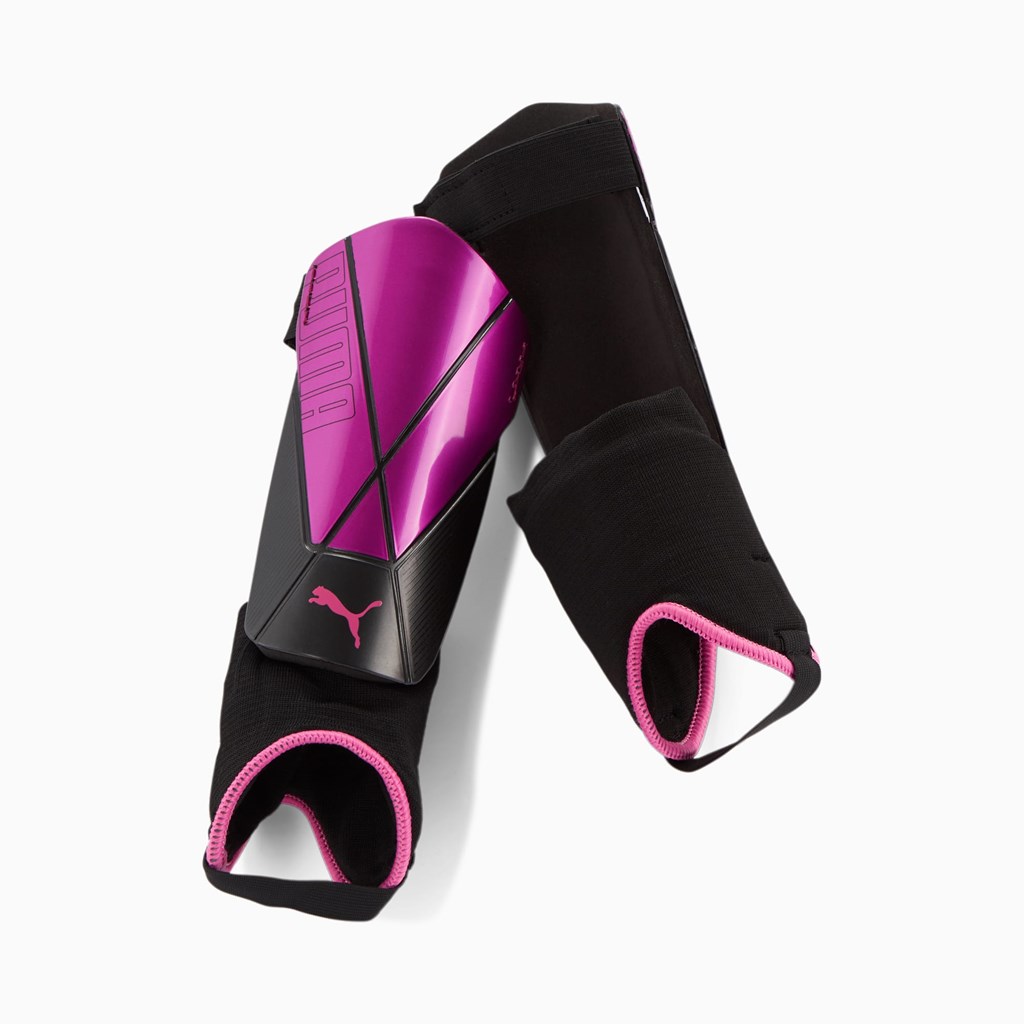 Puma ftblNXT SPIRIT Ankle Shinguards Herre Lyserød Sort | 214093ZYG