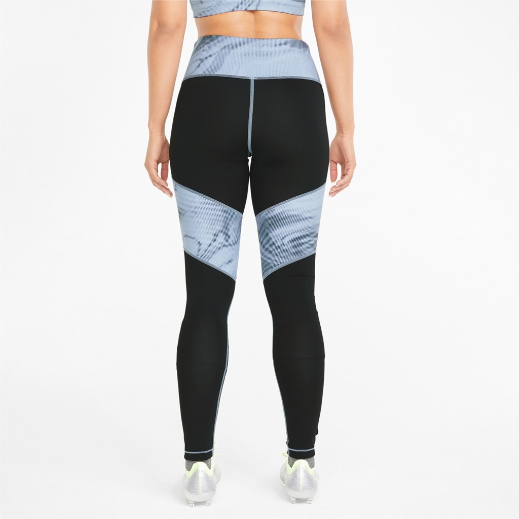 Puma individualLIGA Soccer Leggings Dame Sort | 794835TZS