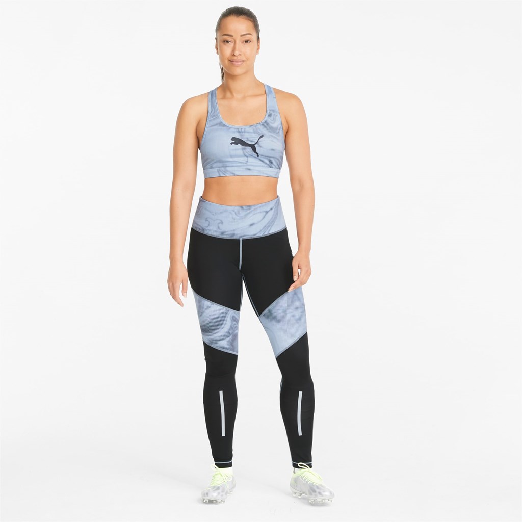 Puma individualLIGA Soccer Leggings Dame Sort | 794835TZS