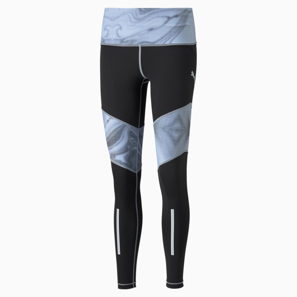 Puma individualLIGA Soccer Leggings Dame Sort | 794835TZS