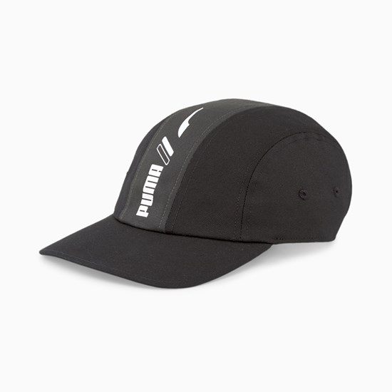 Puma 5-Panel Hat Dame Sort | 213608SPY