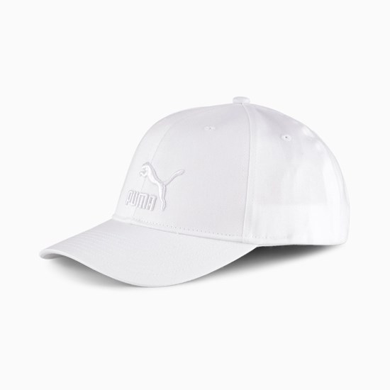 Puma Archive Logo Baseball Hat Dame Hvide Hvide | 465279BCQ