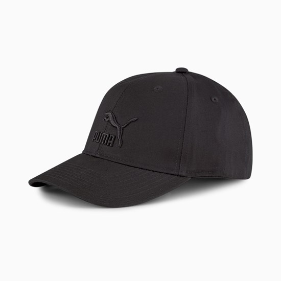 Puma Archive Logo Baseball Hat Herre Sort Sort | 147208TOR