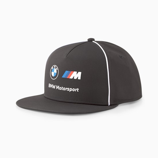 Puma BMW M Motorsport Flade Brim Hat Herre Sort | 351478KHM