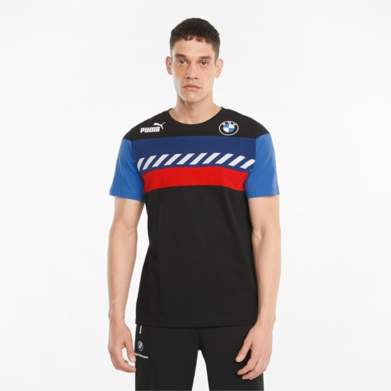 Puma BMW M Motorsport SDS Løbe T-shirt Herre Sort | 205173EYZ