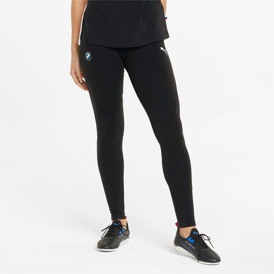 Puma BMW M Motorsport Statement Leggings Dame Sort | 980762YQX