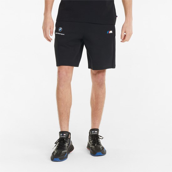 Puma BMW M Motorsport Sweat Shorts Herre Sort | 906214TXY