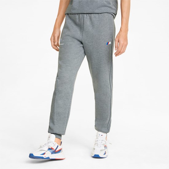 Puma BMW M Motorsport Sweatpants Herre Medium Gray Heather | KA9860153